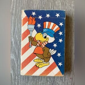 1984 Sam The Olympic Eagle Playing Cards